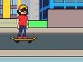 თამაში Skateboard Wheelie ონლაინ