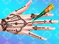 თამაში Barbie Henna Tattoo სალონი ონლაინ