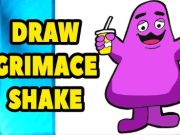 თამაში Grimace Shake: დახატე და წაშალე  ონლაინ