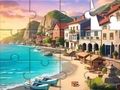 თამაში Jigsaw Puzzle: ზღვისპირა ქალაქი  ონლაინ