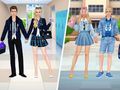 თამაში კოლეჯის გოგონა და ბიჭი Makeover  ონლაინ