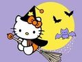 თამაში საღებარი წიგნი: Kitty Halloween  ონლაინ