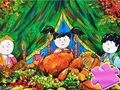 თამაში Jigsaw Puzzle: გილოცავთ მადლიერების დღეს  ონლაინ