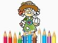 თამაში საღებარი წიგნი: Scarecrow  ონლაინ