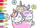 თამაში საღებარი წიგნი: თასი Unicorn  ონლაინ