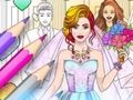 თამაში Wedding Coloring Dress Up თამაში  ონლაინ