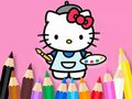 თამაში საღებარი წიგნი: Hello Kitty Painting  ონლაინ