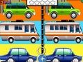 თამაში Cartoon Cars Spot სხვაობა  ონლაინ