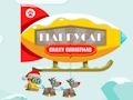 თამაში FlappyCat გიჟური შობა  ონლაინ