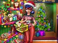 თამაში Dotted Girl საშობაო შოპინგი  ონლაინ