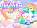 თამაში საბავშვო Unicorn Dress Up  ონლაინ
