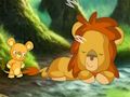 თამაში Naughty Lions ტყის გაქცევა  ონლაინ