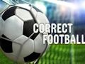 თამაში სწორი ფეხბურთი  ონლაინ