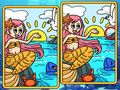 თამაში Mermaids Spot განსხვავებები  ონლაინ