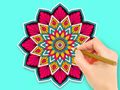 თამაში საღებარი წიგნი: Mazy Flower  ონლაინ