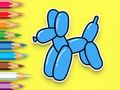თამაში საღებარი წიგნი: Balloon Puppy  ონლაინ