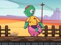 თამაში მათემატიკის Zombie Rodeo გამრავლება  ონლაინ