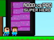 თამაში Noob vs pro სუპერ გმირი ონლაინ