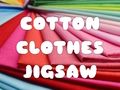 თამაში ბამბის ტანსაცმლის Jigsaw  ონლაინ