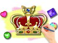 თამაში საღებარი წიგნი: სამეფო გვირგვინი  ონლაინ