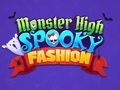 თამაში Monster High Spooky მოდა  ონლაინ