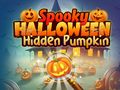 თამაში Spooky ჰელოუინის დამალული გოგრა  ონლაინ