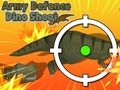თამაში არმიის თავდაცვის Dino Shoot  ონლაინ