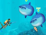 თამაში თევზის სროლა - Fish Hunter  ონლაინ