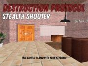 თამაში განადგურების პროტოკოლი Stealth Shooter  ონლაინ