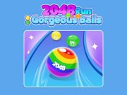 თამაში 2048 Run: ულამაზესი ბურთები ონლაინ