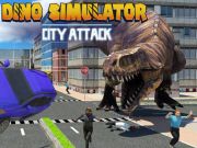 თამაში Dino Simulator City Attack ონლაინ