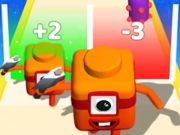 თამაში Merge Number Cube: 3D Run თამაში  ონლაინ