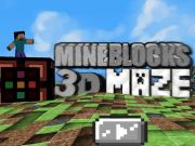 თამაში Mineblocks 3D Maze ონლაინ