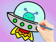 თამაში საღებარი წიგნი: Galaxy Wander  ონლაინ