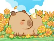 თამაში Jigsaw Puzzle: Capybara in მზესუმზირებში ონლაინ