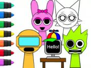 თამაში საღებარი წიგნი: Sprunki Incredibox  ონლაინ