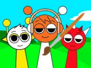 თამაში საღებარი წიგნი: Sprunki Friends  ონლაინ