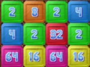 თამაში 2048: ხის ბლოკი  ონლაინ