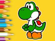 თამაში საღებარი წიგნი: Yoshi Fishing Day  ონლაინ