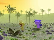 თამაში Sprunki Island Survival სროლა  ონლაინ