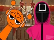 თამაში Squid Sprunki Mingle თამაში 2  ონლაინ