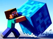 თამაში Mineblocks 3D Maze ონლაინ