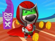 თამაში Super Dog Hero Dash ონლაინ თამაში Super Dog Hero Dash ონლაინ