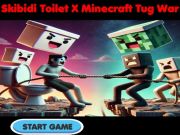 თამაში Skibidi ტუალეტი X Minecraft Tug War  ონლაინ