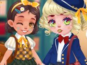 თამაში Toddie Vintage School Day ონლაინ