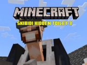 თამაში Minecraft Skibidi დამალული ტუალეტი 3  ონლაინ