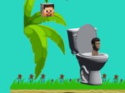 თამაში Skibidi ტუალეტის flappy minecraft  ონლაინ