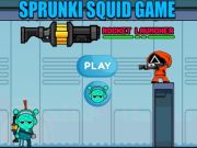 თამაში Sprunki Squid Game Rocket Launcher ონლაინ