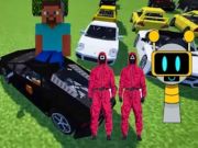 თამაში Minecraft Squid Sprunki Drift Multiplayer ონლაინ