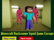თამაში Minecraft Backrooms Squid Game Escape ონლაინ